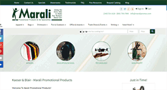 Desktop Screenshot of maralipromos.com